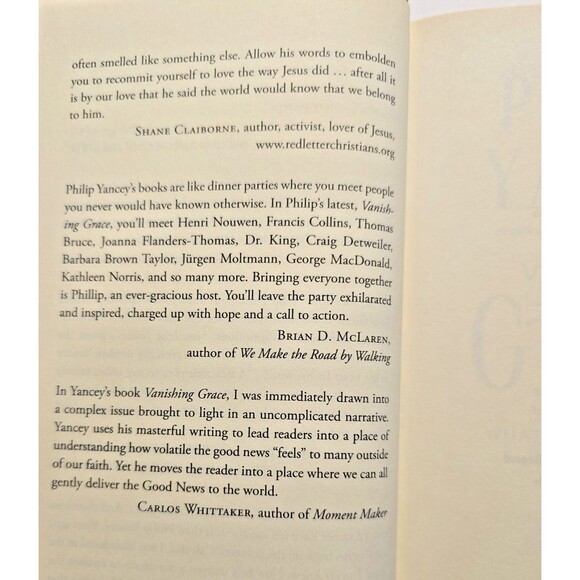 Vanishing Grace: What Ever Happened to the Good News? by Yancey, Philip - Picture 3 of 11